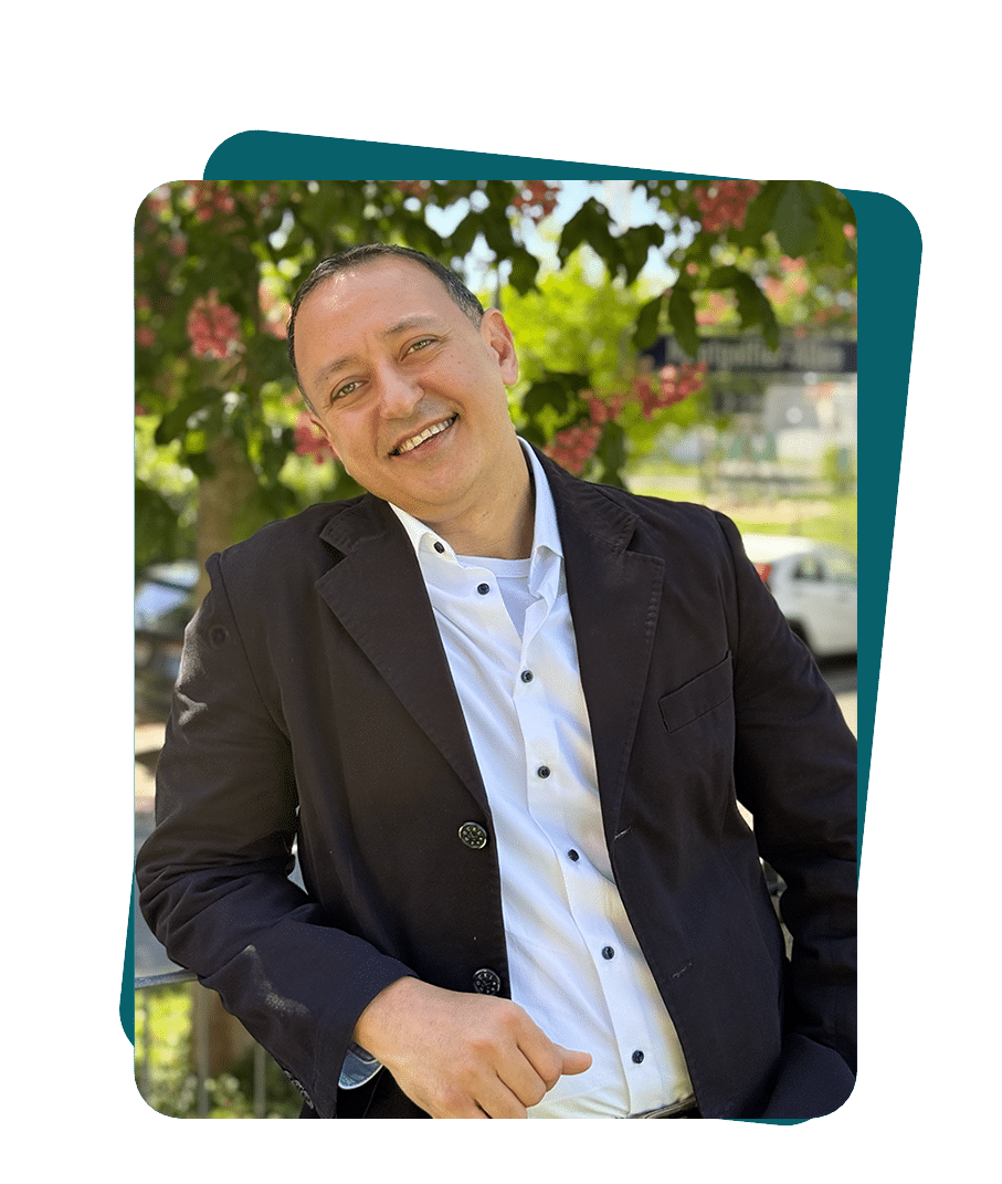 Portrait von Ahmed Soliman, dem Geschäftsführer von Timsys.